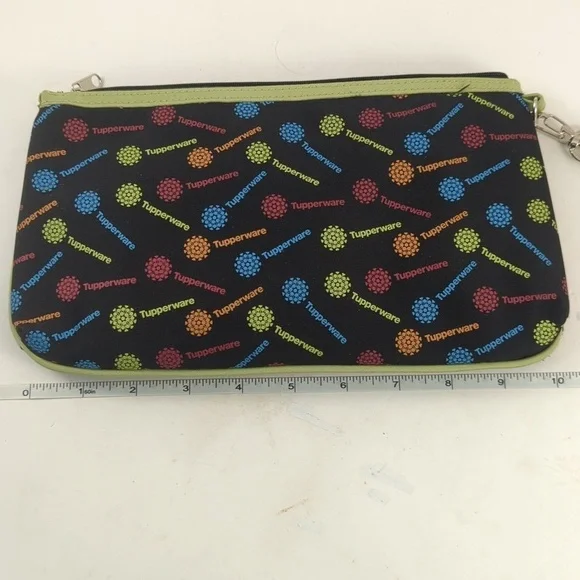 NEW TUPPERWARE wristlet accessories bag with zipper - Picture 5 of 6